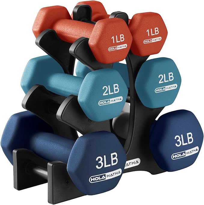 Dumbell set - Colored 12lb #1