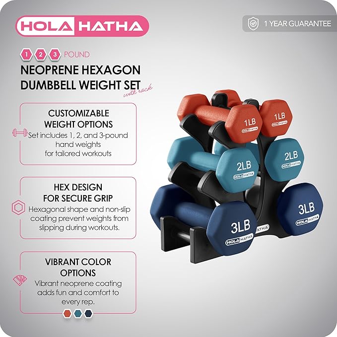 Dumbell set - Colored 12lb #3